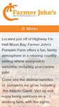 Mobile Screenshot of farmerjohnspumpkins.com